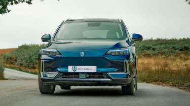 Skywell BE11 - front cornering