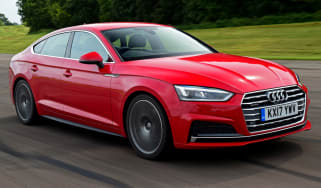 Twin test - Audi A5 - front action