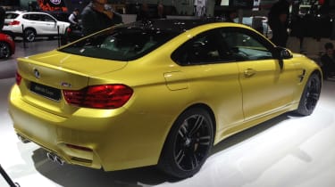 BMW M4 at Detroit Motor Show 2014 - rear