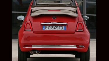 Fiat 500C facelift - rear