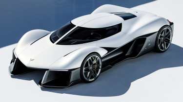 Corvette concept - front above