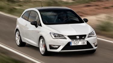 SEAT Ibiza Cupra dials