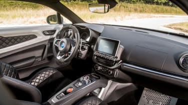 Alpine A110 ride review - interior