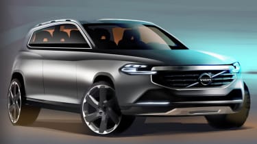 2013 Volvo XC90 front three quarter design language