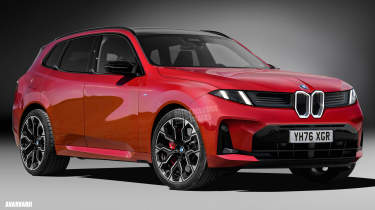 BMW X5 render - front 3/4 Avarvarii