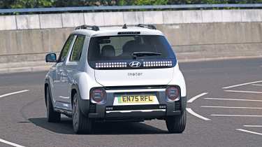 Hyundai Inster - rear cornering