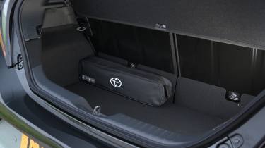 Toyota Aygo X testing in the UK - boot 