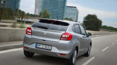 New Suzuki Baleno 2015 rear tracking
