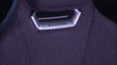 Audi A2 e-tron restomod - seat badging