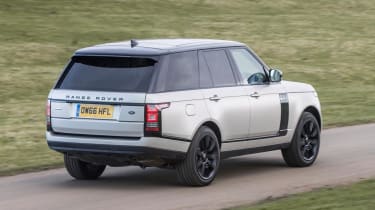 Used Range Rover - rear action