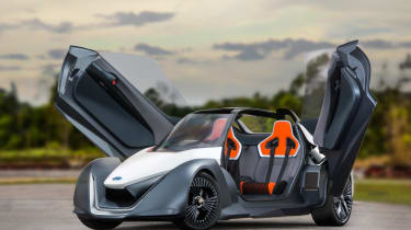 Nissan BladeGlider - front quarter doors open