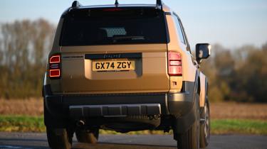 Toyota Land Cruiser - rear cornering