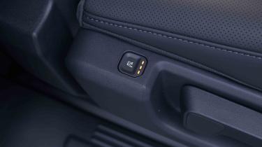 Kia PV5 - heated seat button
