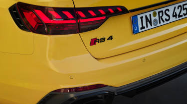 New Audi RS 4 Avant Edition 25 - rear badge