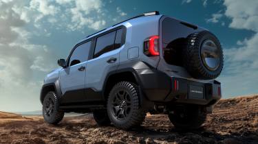 Toyota Land Cruiser FJ - rear static