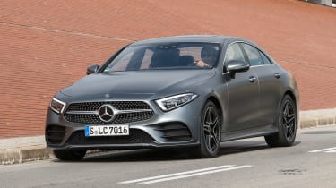 Mercedes CLS 400 d - front tracking