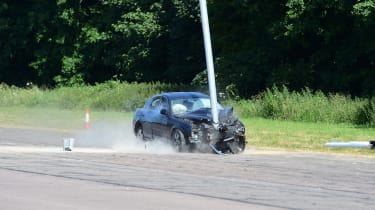 Jaguar S Type crash 3