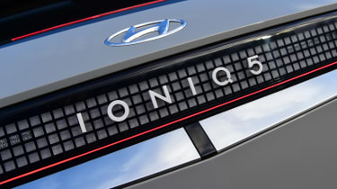 Hyundai Ioniq 5 long termer - second report rear badge