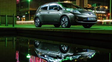 Nissan Leaf 60kWh - front reflection