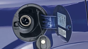 Skoda Yeti fuel filler