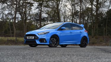 Ford Focus RS group - front three quarter