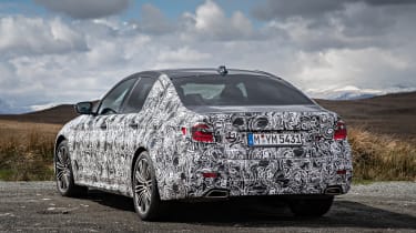 BMW 5 Series prototype 2016 - rear quarter