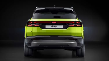 Jeep Compass - full rear yellow