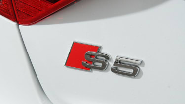 Audi S5 Sportback badge