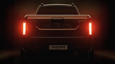 New KGM Musso diesel - rear 