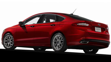 Ford Fusion 2.0 EcoBoost rear action