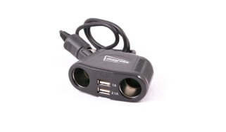 Streetwize Twin Sockets with Twin USB Adaptors