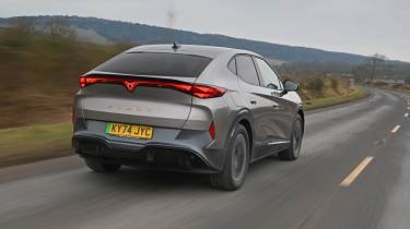 Cupra Tavascan - rear tracking