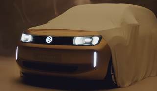 New VW ID. EVERY1 concept - front 3/4 being uncovered