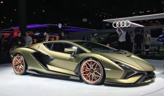 Lamborghini Sian revealed at Frankfurt Motor Show 2019