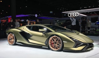 Lamborghini Sian revealed at Frankfurt Motor Show 2019