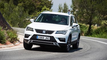 SEAT Ateca - front action cornering