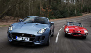 Jaguar F-Type vs E-Type