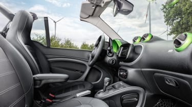 Smart ForTwo Cabrio Electric Drive - interior