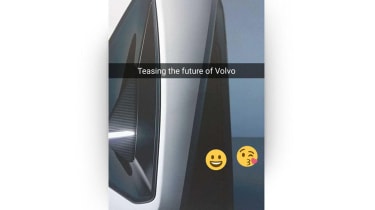 Volvo XC40 teaser snapchat 2