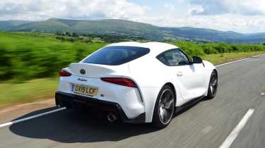 Used Toyota Supra Mk5 - rear tracking