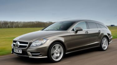 Mercedes CLS 250 CDI Shooting Brake front tracking