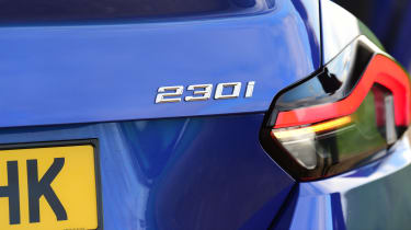 BMW 230i - rear badge