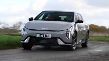 Kia EV4 - front cornering