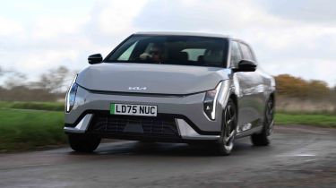 Kia EV4 - front cornering