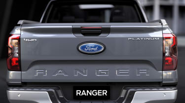 Ford Ranger Platinum - rear
