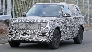 Range Rover spyshot