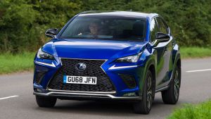 Used Lexus NX - front action