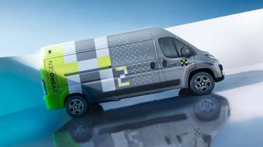 Vauxhall Movano Hydrogen - side