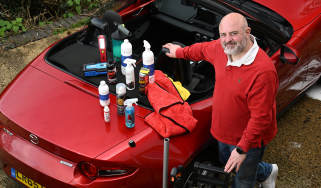 Auto Express Product Awards 2026 - products editor Tom Barnard stood next to all winning products