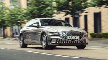Genesis Electrified G80 - front action